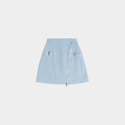 Chiffon polka dot skirt female