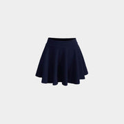 Embellished Denim Mini Skirt